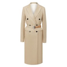Льняное пальто Victoria Beckham