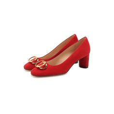 Замшевые туфли Stuart Weitzman