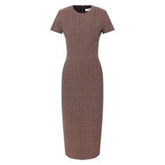 Платье из смеси вискозы и шерсти Victoria Beckham