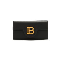 Кожаный кошелек на цепочке Balmain