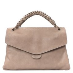 Сумка OFFICINE CREATIVE NOLITA WOVEN/08 серо-коричневый