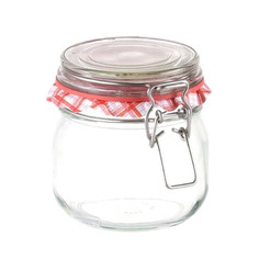 Стеклянная банка с зажимом Tescoma Della Casa 600 мл