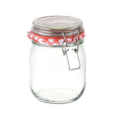 Стеклянная банка с зажимом Tescoma Della Casa 800 мл