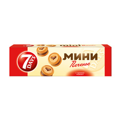 Мини печенье 7Days с кремом "какао" 100 г