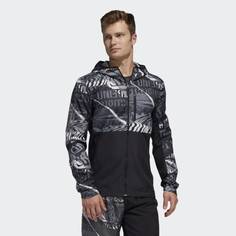 Куртка для бега Own The Run Graphic adidas Performance