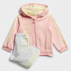 Флисовый комплект: толстовка и брюки adidas Performance