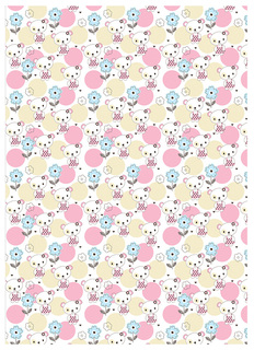 Плед флисовый Baby Nice Мишки 100x140 розовый