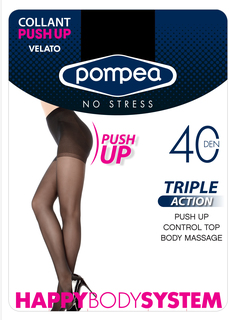 Колготки женские Pompea TRIPLE ACTION 40 den черные 2