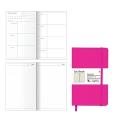 Ежедневник недатированный "JOY BOOK" А5, 136л, ЕКДБ51913605 Канц Эксмо