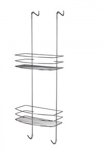 Полка прямоугольная, двухъярусная, навесная Rosenberg