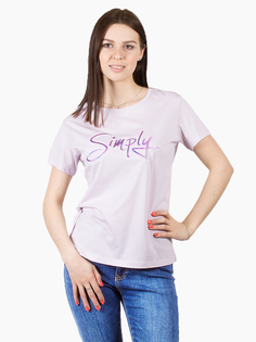 Футболка женская Dairos GD69300812 фиолетовая XL