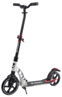 Самокат городской Novatrack "Deft", черно-белый