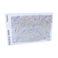 Пазлы Piatnik Париж, иллюстрированная карта, 1000 деталей, 548642