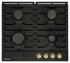 Встраиваемая варочная панель газовая Hansa BHGA 61079 Black