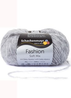 Пряжа "Schachenmayr Fashion. Soft Mix", 113 м, 25 г, цвет: 00033
