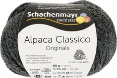 Пряжа "Schachenmayr Originals. Alpaca Classico", 90 м, 50 г, цвет: 00098