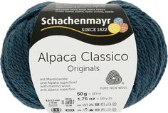 Пряжа "Schachenmayr Originals. Alpaca Classico", 90 м, 50 г, цвет: 00053