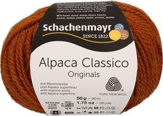 Пряжа "Schachenmayr Originals. Alpaca Classico", 90 м, 50 г, цвет: 00010