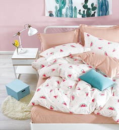 Постельное белье сатин Tango TS03-X56 евро 2 нав. 50х70