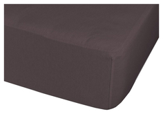 Простыня Cleo На резинке 180x200x20 шоколад