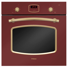 Встраиваемый электрический духовой шкаф Hansa BOEC69559 Red