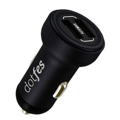 Автомобильное зарядное устройство Dotfes B05 2xUSB, 3.4A, black