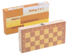 Настольная игра 3 в 1 Shantou Gepai IT103565