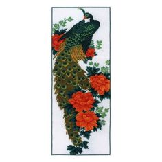 Набор для вышивания крестом "Павлин", 50x20 см, арт. 625 Hobby&Pro