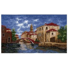 Набор для вышивания крестом "Город на воде", 31x20 см, арт. 638 Hobby&Pro