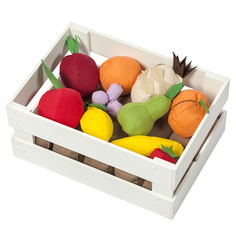 Набор фруктов в ящике 10 предметов с карточками PAREMO PK320-22