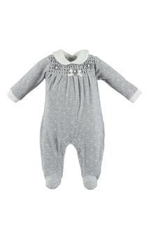 Комбинезон iDO для девочек, цв. серый, р-р 62