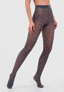Колготки женские Trasparenze Pizzo серые 4