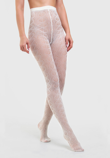 Колготки женские Trasparenze Pizzo бежевые 4