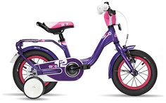Велосипед Scool niXe 12 alloy 2017 One size фиолетовый девочка S`Cool