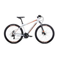 Велосипед 27,5" Forward Apache 27,5 3.0 disc AL Белый/Оранжевый 19-20 г 19" RBKW0M67Q043