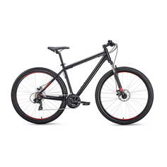 Велосипед 27,5" Forward Apache 27,5 2.0 disc AL Черный Матовый 19-20 г 15" RBKW0M67Q024