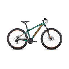 Велосипед 27,5" Forward Quardro 27,5 2.0 disc AL Зеленый Матовый 19-20 г 19" RBKW0M67R026