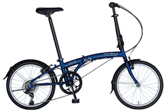 Складной велосипед Dahon SUV D6 (2019) размер колеса 20 Синий