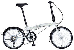 Складной велосипед Dahon SUV D6 (2019) размер колеса 20 Белый