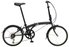 Складной велосипед Dahon SUV D6 (2019) размер колеса 20 Черный