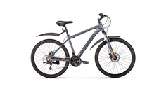 Горный велосипед Forward Hardi 26 2.0 Disc (2020) размер рамы 17" Серый