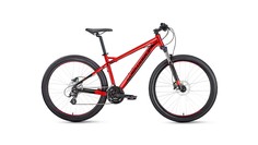 Горный велосипед Forward Quadro 27,5 3.0 Disc (2020) размер рамы 19" Красный