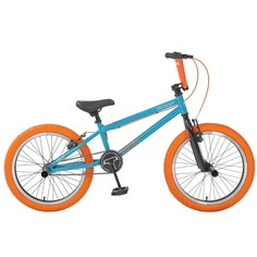 Велосипед BMX Tech Team Goof 20" 2020 бирюзово-оранжевый