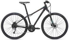 Женский велосипед Giant Rove 2 DD Disc (2020) размер рамы 16.5" Черный