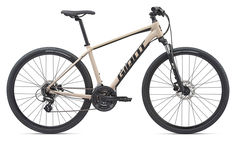 Городской велосипед Giant Roam 4 Disc (2020) размер рамы 21.5" Коричнево-черный