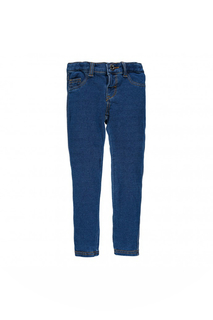 Джинсы Brums для девочек, цв. синий, р-р 128