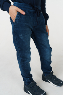 Брюки iDO для мальчиков, цв. синий, р-р 116