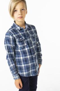 Рубашка Brums для мальчиков, цв. синий, р-р 12A