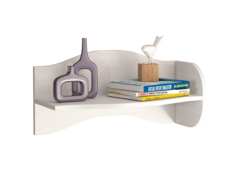 Настенная полка МФ Мастер Настенная полка Тея-1 Белый