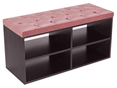 Обувница Милана Обувница HD 950*450*450 Bella 20 Коралловый, Венге Milana